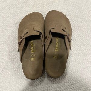 Taupe Boston Clog